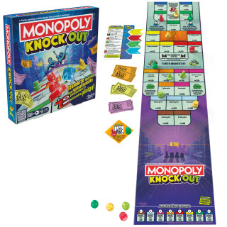 MONOPOLY Žaidimas Monopolis: Knockout (lietuvių k.)