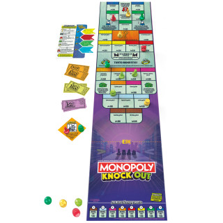 MONOPOLY Žaidimas Monopolis: Knockout (lietuvių k.)