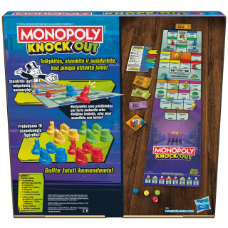 MONOPOLY Žaidimas Monopolis: Knockout (lietuvių k.)