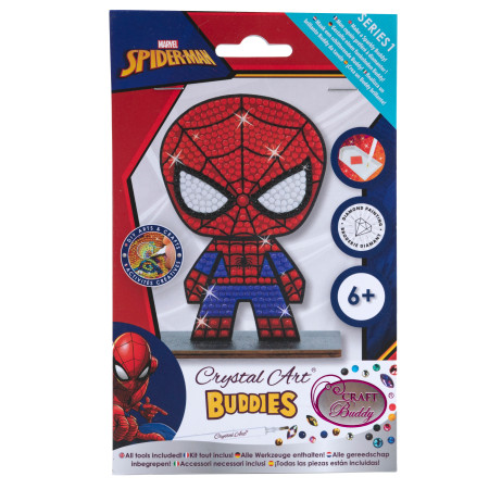 SPIDER-MAN CRYSTAL ART Figūrėlė Žmogus-voras