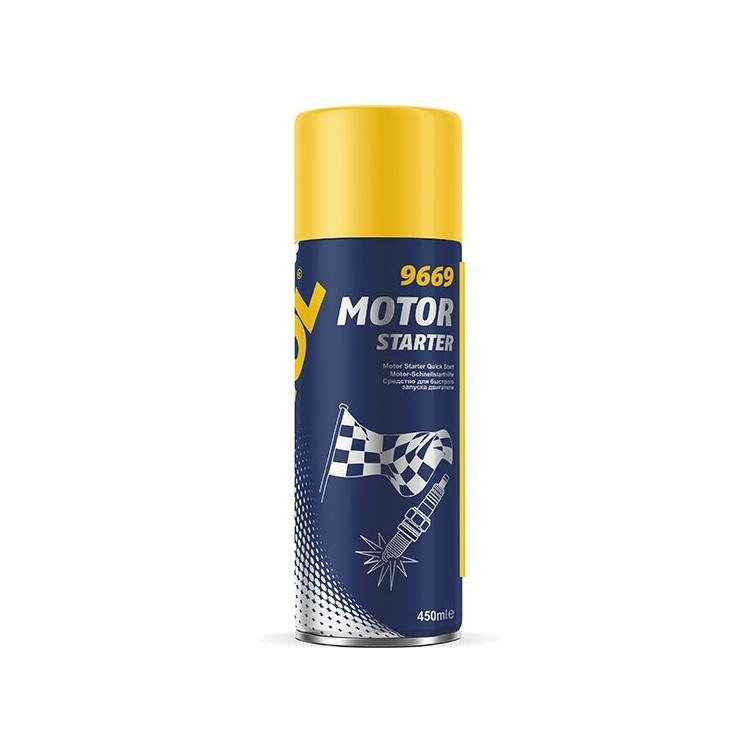 Priemonė varikliui užvesti Motor Starter MANNOL 450ml