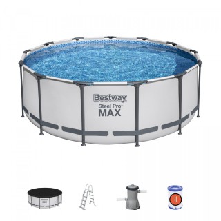Frame Pool 13 FT 396 x 122 cm Steel Pro Max BESTWAY