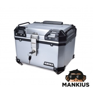 TOP CASE 45L 43.5x38x34 cm SILVER
