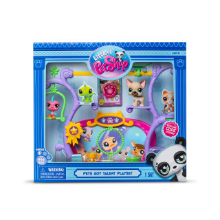 LITTLEST PET SHOP Rinkinys Gyvūnėliai turi talentą