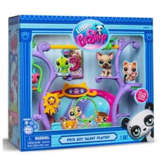 LITTLEST PET SHOP Rinkinys Gyvūnėliai turi talentą