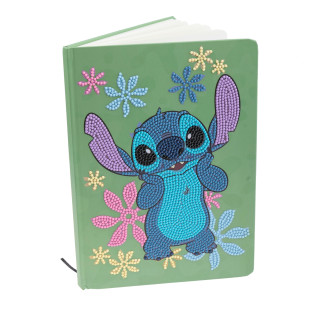 DISNEY CRYSTAL ART Užrašų knygelė Stitch