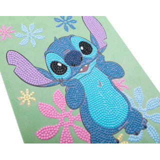 DISNEY CRYSTAL ART Užrašų knygelė Stitch