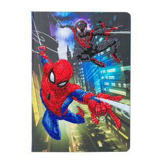 SPIDER-MAN CRYSTAL ART Užrašų knygelė Žmogus-voras