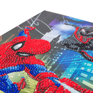 SPIDER-MAN CRYSTAL ART Užrašų knygelė Žmogus-voras