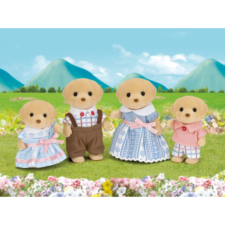 SYLVANIAN FAMILIES Geltonų labradorų šeimynėlė