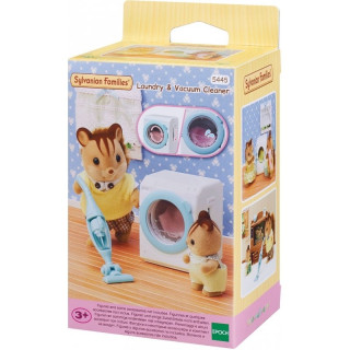 SYLVANIAN FAMILIES Skalbyklė ir dulkių siurblys