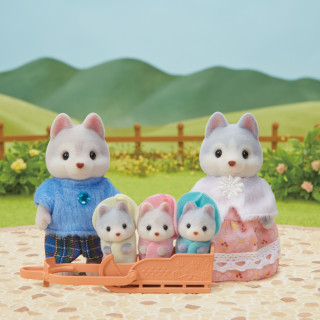 SYLVANIAN FAMILIES Haskių šeimynėlė