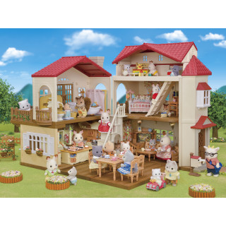 SYLVANIAN FAMILIES Kaimo namas su raudonu stogu