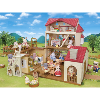 SYLVANIAN FAMILIES Kaimo namas su raudonu stogu