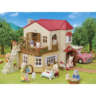 SYLVANIAN FAMILIES Kaimo namas su raudonu stogu