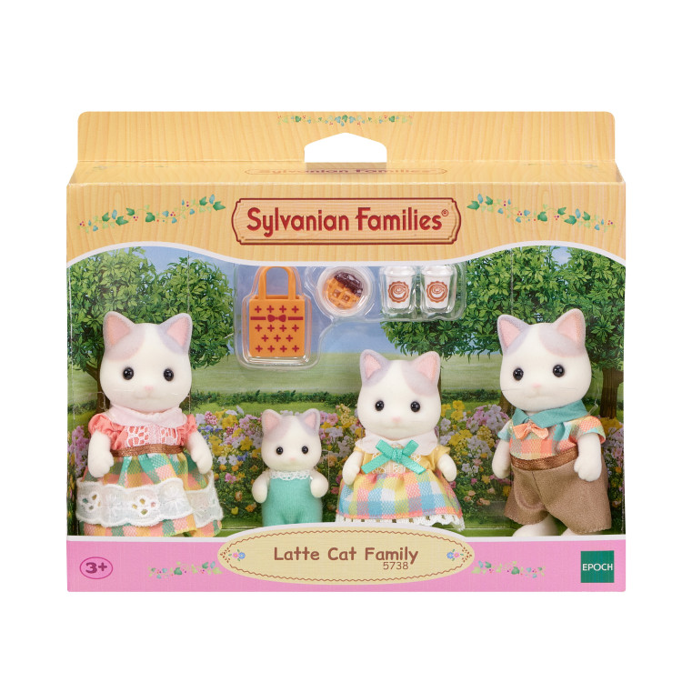 SYLVANIAN FAMILIES Latė kačiukų šeimynėlė