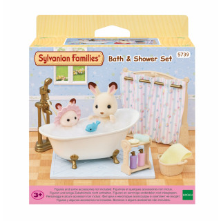 SYLVANIAN FAMILIES Rinkinys Vonia ir dušas