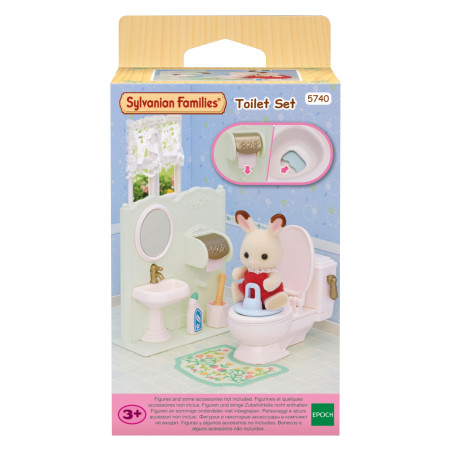 SYLVANIAN FAMILIES Rinkinys Tualetas