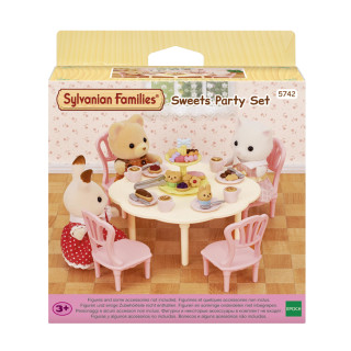 SYLVANIAN FAMILIES Rinkinys Saldumynų vakarėlis