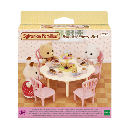 SYLVANIAN FAMILIES Rinkinys Saldumynų vakarėlis