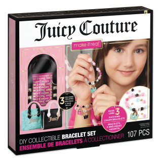 MAKE IT REAL Juicy Couture mini rankinės su apyrankėmis, 3 vnt.