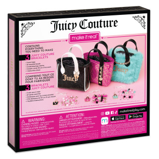 MAKE IT REAL Juicy Couture mini rankinės su apyrankėmis, 3 vnt.