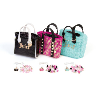 MAKE IT REAL Juicy Couture mini rankinės su apyrankėmis, 3 vnt.