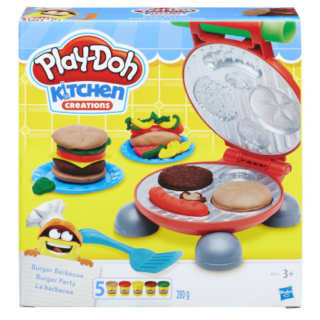 PLAY-DOH Rinkinys Mėsainiai