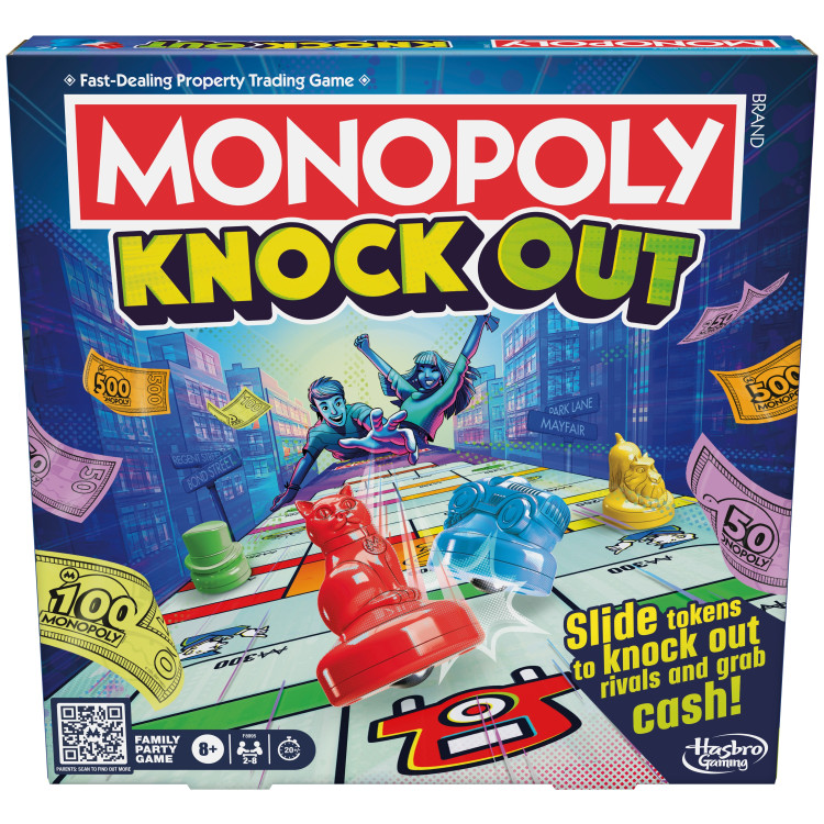 MONOPOLY Stalo žaidimas Knockout , anglų k.