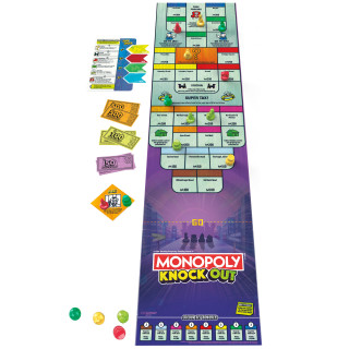 MONOPOLY Stalo žaidimas Knockout , anglų k.