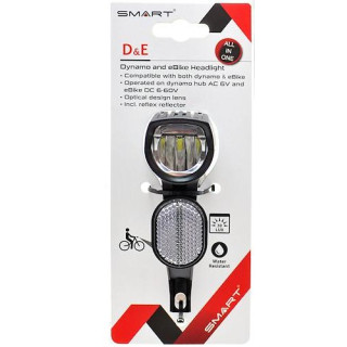 Priekinė lempa SMART D & E 30 Lux dynamo E-bike (BL141W-01)