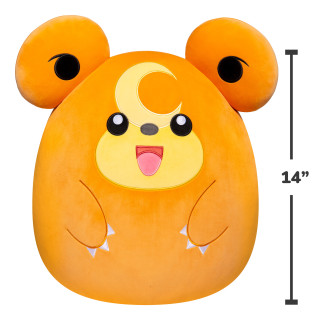 SQUISHMALLOWS POKEMON pliušinis žaislas Teddiursa, 35 cm