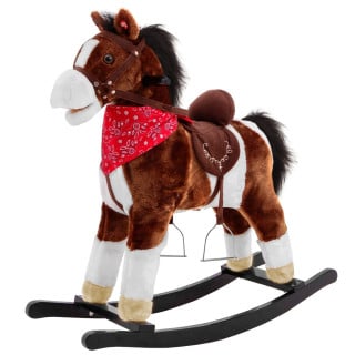 Rocking Horse Dark Brown + Cowboy Music