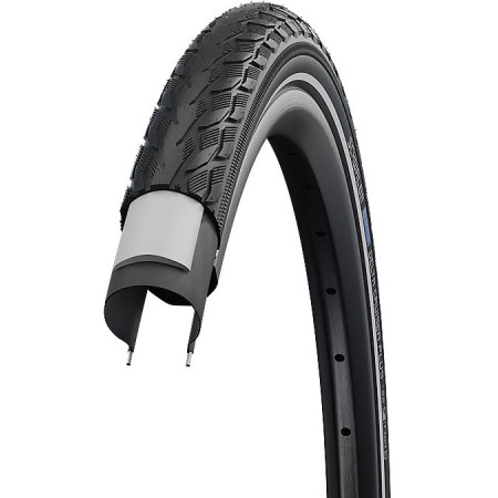 Padanga 28" Schwalbe Delta Cruiser Plus HS 431, Active Wired 50-622 / 28x2.00 Reflex