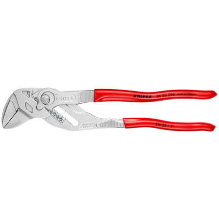 Santechninės replės-raktas 250mm KNIPEX su fiksavimu