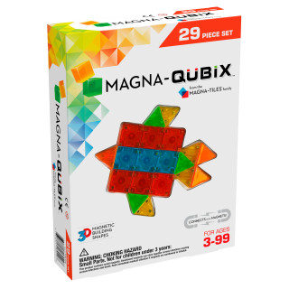 MAGNA-TILES Magnetinis konstruktorius QUBIX, 29 det.