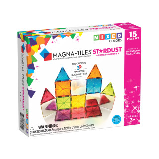 MAGNA-TILES Magnetinis konstruktorius Žvaigždžių dulkės , 15 det.