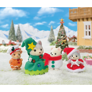 SYLVANIAN FAMILIES Rinkinys Kalėdiniai draugai