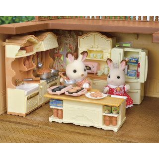 SYLVANIAN FAMILIES Užmiesčio namas raudonu stogu