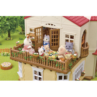 SYLVANIAN FAMILIES Užmiesčio namas raudonu stogu