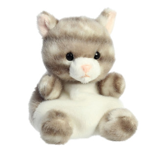 AURORA Palm Pals Pliušinis žaislas Grey Tabby Cat, 11 cm