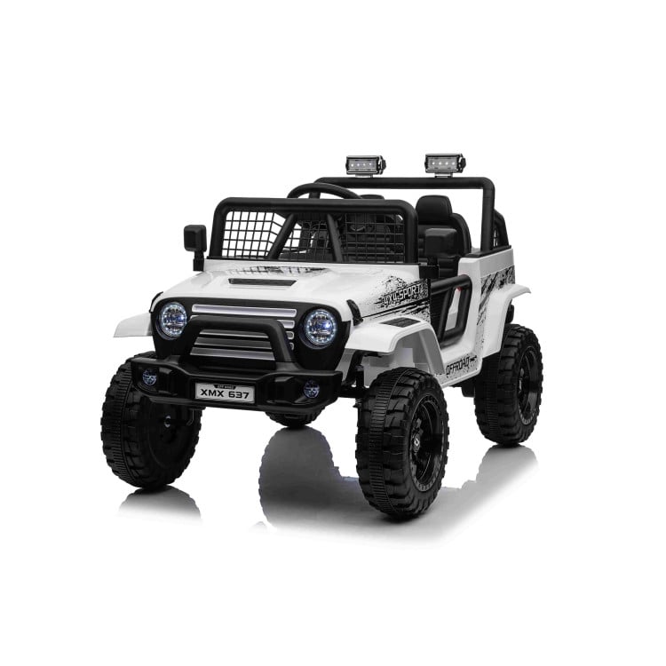 Vehicle OFF ROAD 4x4 SPORT White