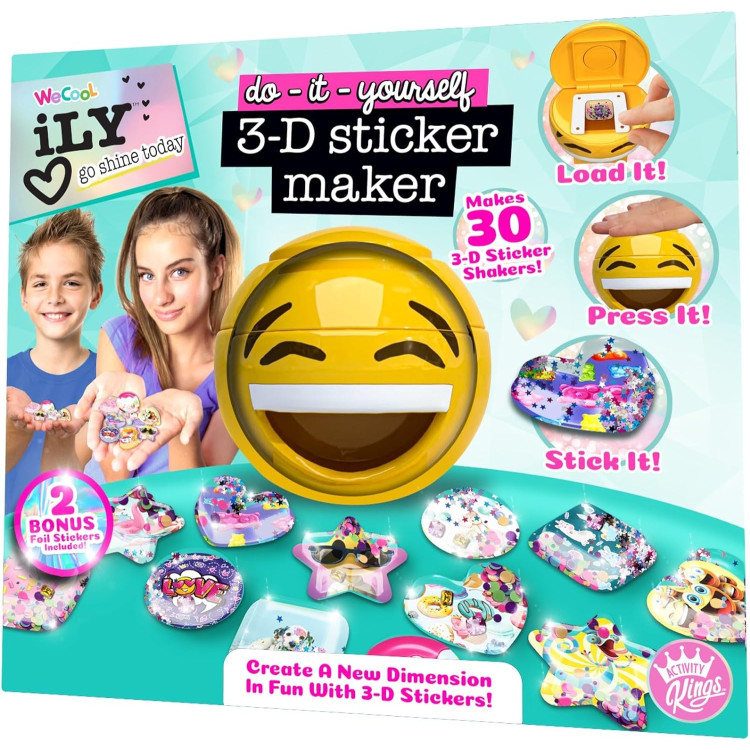 WECOOL 3D lipdukų gaminimo rinkinys