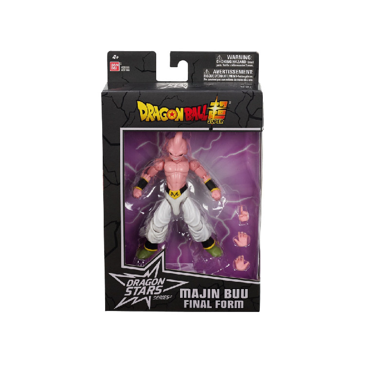 DRAGON STARS Poseable figūrėlė su priedais, 16 cm - Majin Bu Final Form