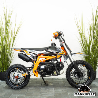 Krosinis motociklas Monkey TT 110cc oranžinis