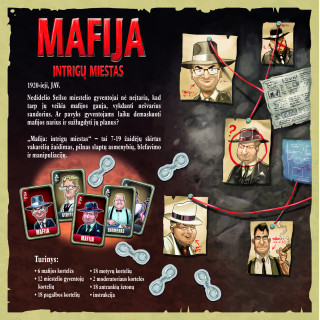 TREFL Žaidimas Mafija: intrigų miestas , LT