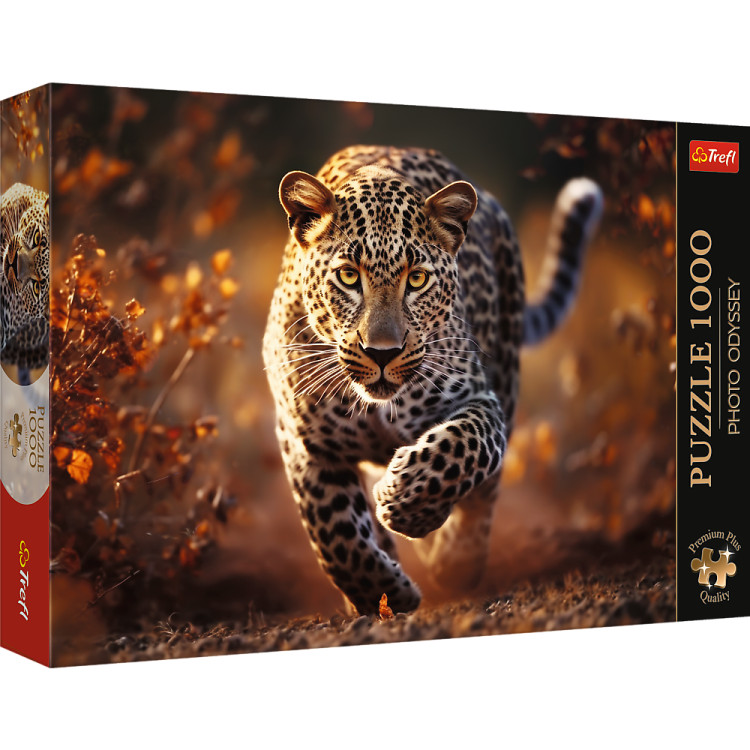 TREFL PREMIUM PLUS 1000 det. dėlionė Leopardas