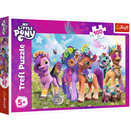 TREFL MY LITTLE PONY Dėlionė Mano mažasis ponis , 100 det.