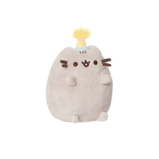 PUSHEEN Sėdintis katinas su vakarėlio kepuraite, 10 cm