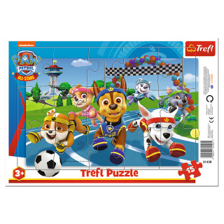 TREFL PAW PATROL dėlionė Šuniukai-patruliai , 15 det.